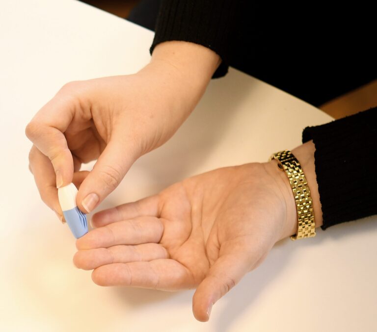 Finger prick