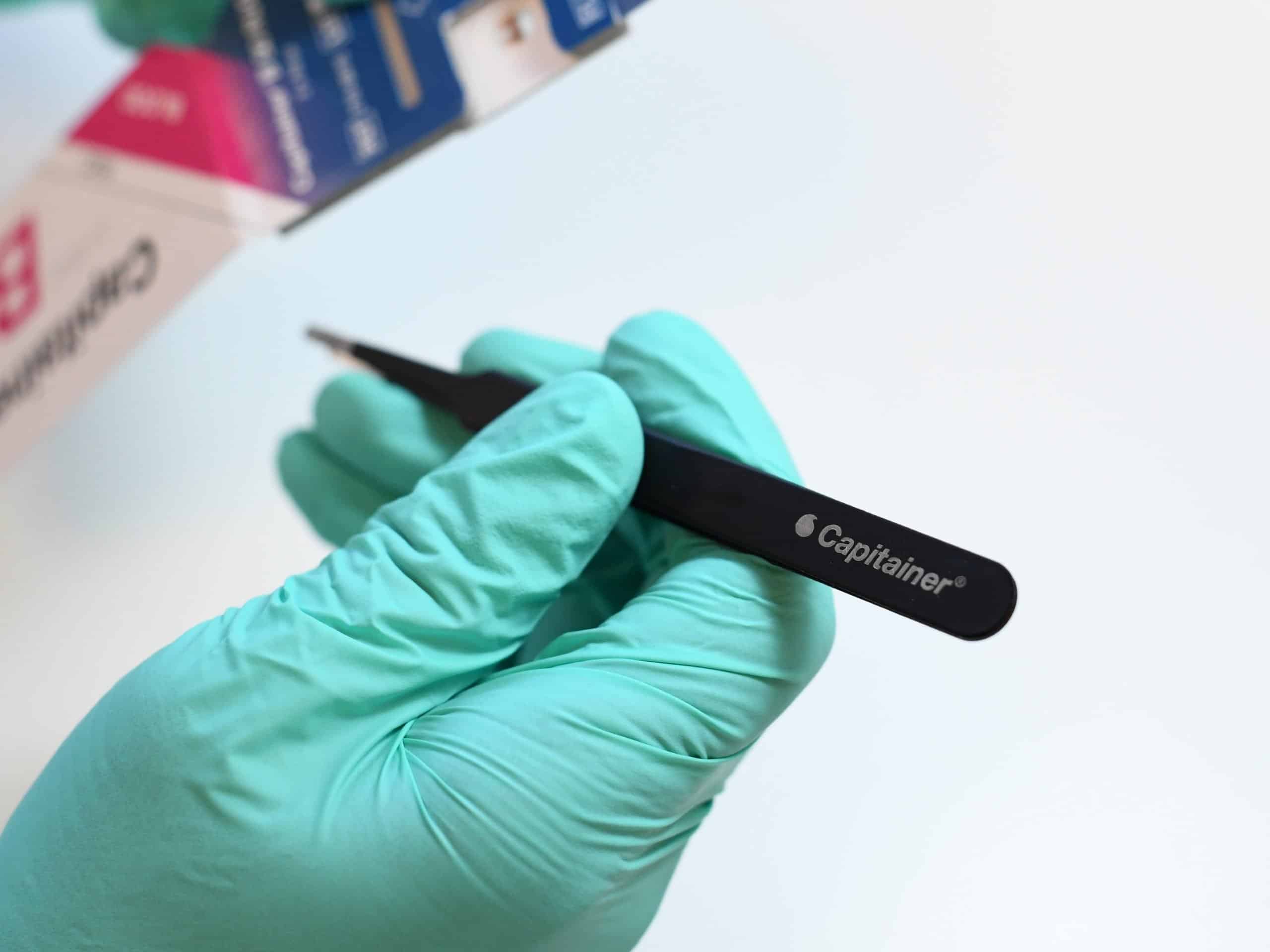 Sample Disc Tweezer